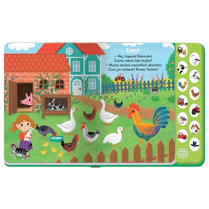 Słucham i poznaję. Na wsi. Książeczka z dźwiękami