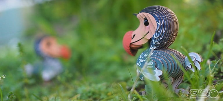 Eugy Ptak Dodo Układanka 3D Puzzle