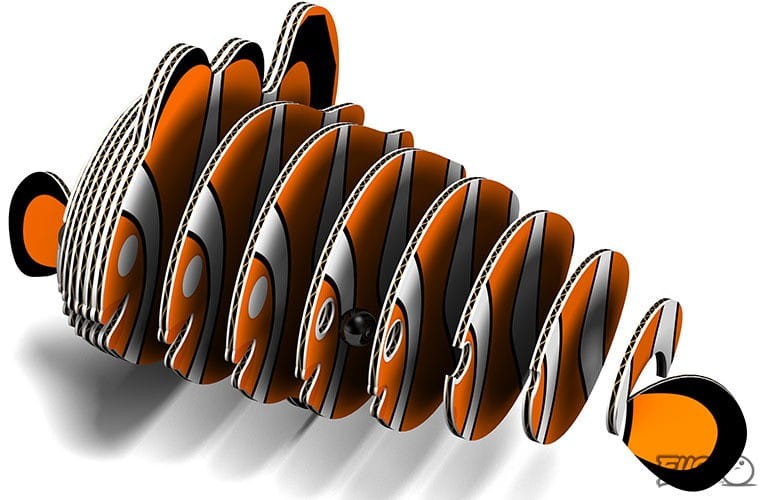 Błazenek Rybka Eugy Układanka 3D Puzzle