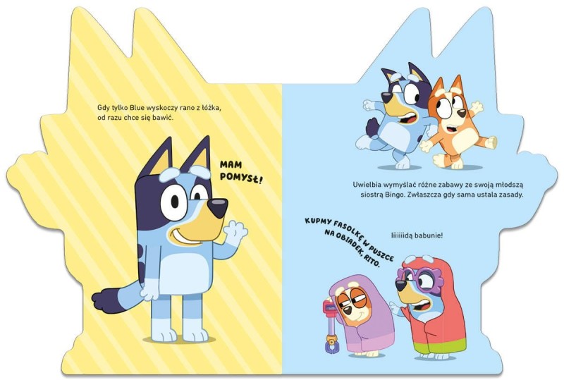 Poznaj Bluey Książeczka Kartonowa
