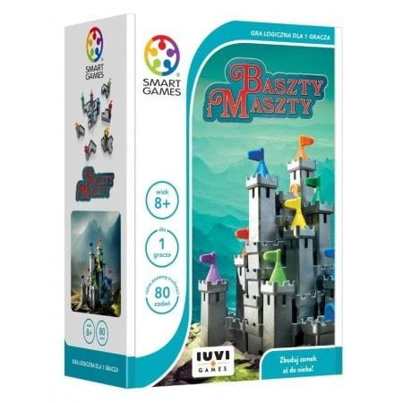 Smart Games Baszty i Maszty - Łamigłówka 80 wyzwań