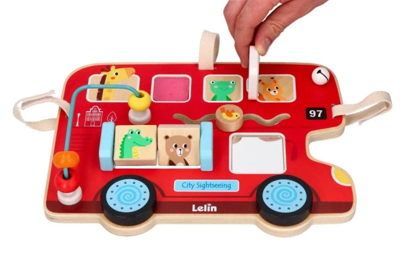 Tablica Motoryczna Czerwony Aubus - Lelin