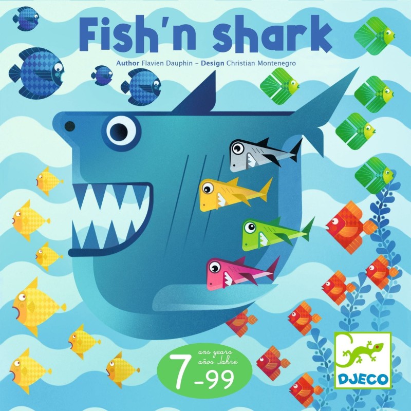 Gra planszowa Reiny FISH'N SHARK - Djeco