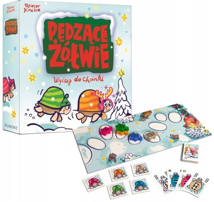 Pędzące żółwie Wyścig do choinki EGMONT