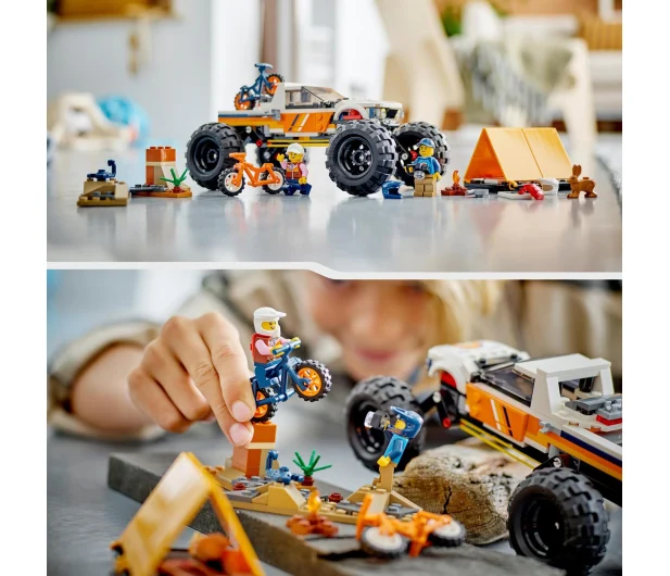 Lego 60387 Przygody samochodem terenowym z napędem 4x4
