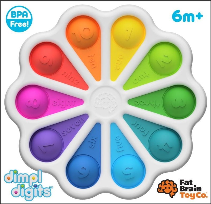 Bąbelki do Wciskania Dimpl Digits - Fat Brain Toys