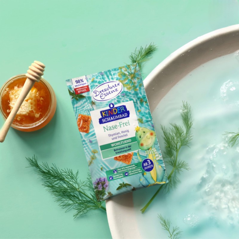 Płyn do Kąpieli na Przeziębienie Katar Oddychaj Swobodnie - Dresdner Essenz