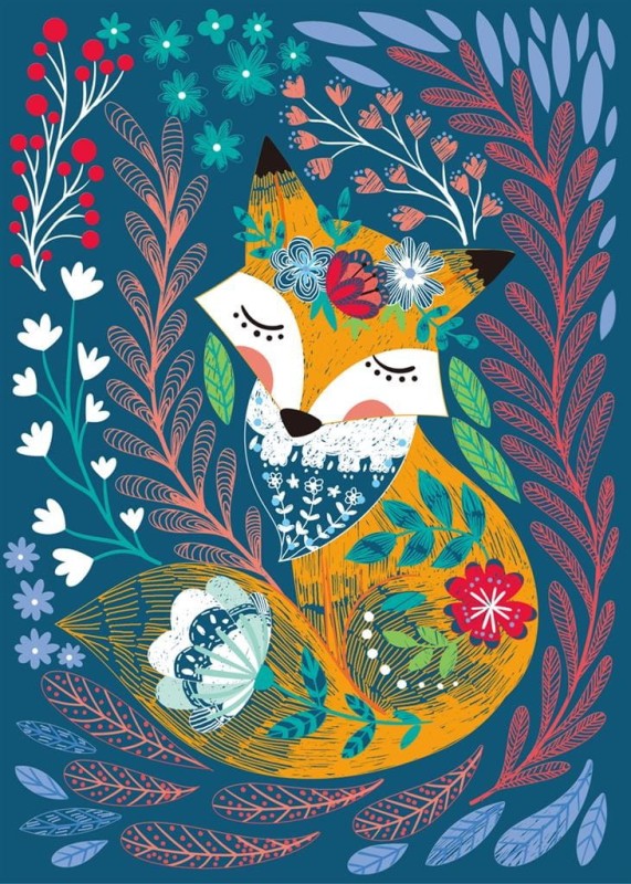 Duże Wydrapywanki Tajemniczy Ogród 15 szt. Scratch - Avenir