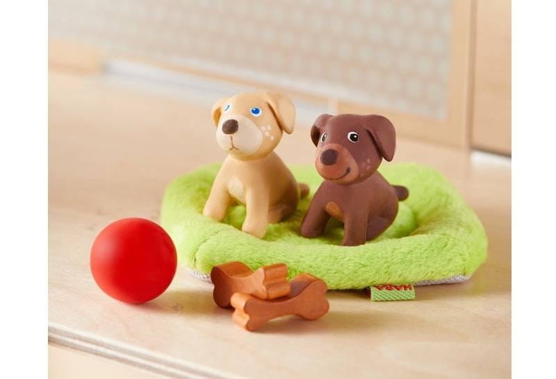 Pieski 2 Figurki Puppy's Haba