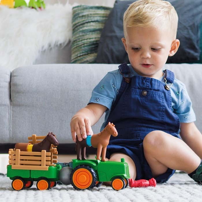 SmartMax My First Tractor Klocki Magnetyczne
