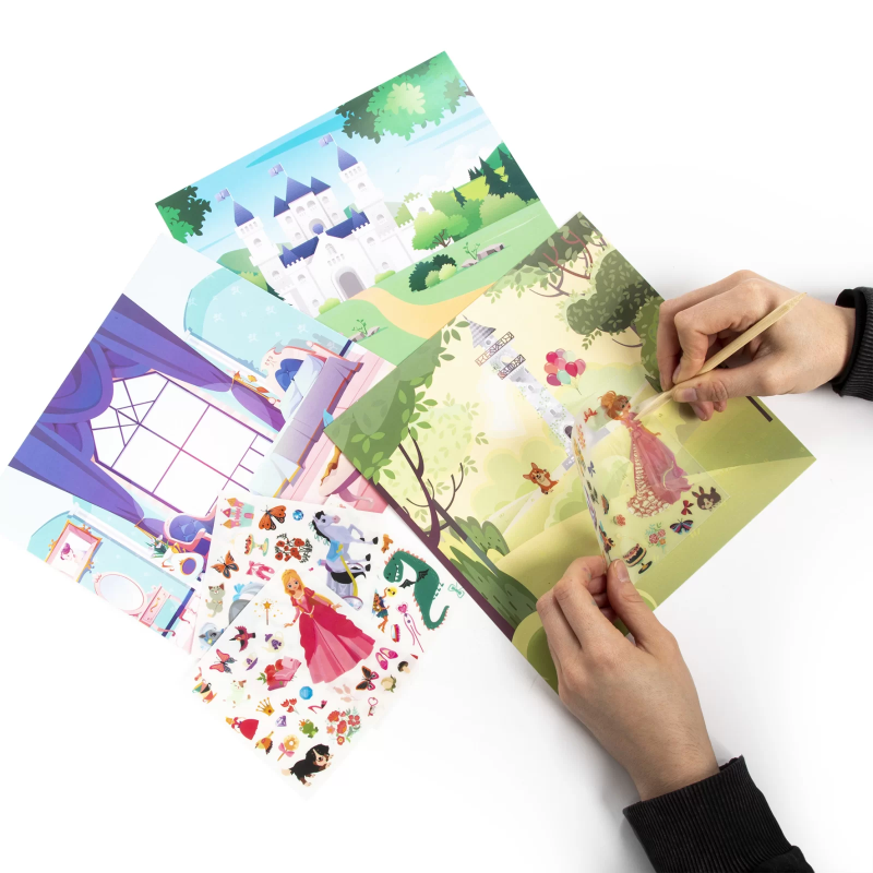 Kalkomania Obrazki do Kopiowania Księżniczki - Kidea