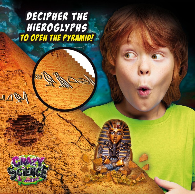 Piramida zestaw Archeologa Crazy Science -  Lisciani