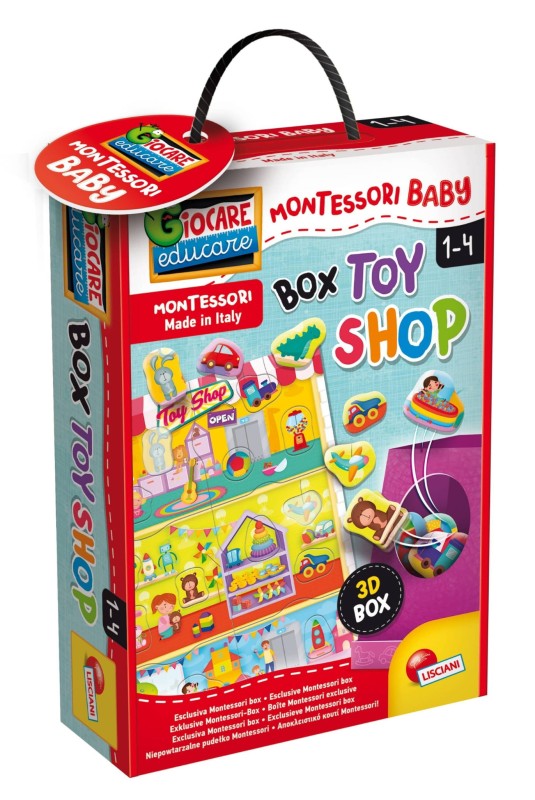 Układanka Sklep z Zabawkami Montessori Baby - Lisciani