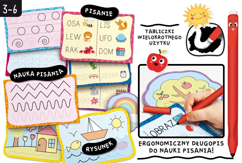 Szkoła Pisania Montessori Pen Program do Nauki - Lisciani