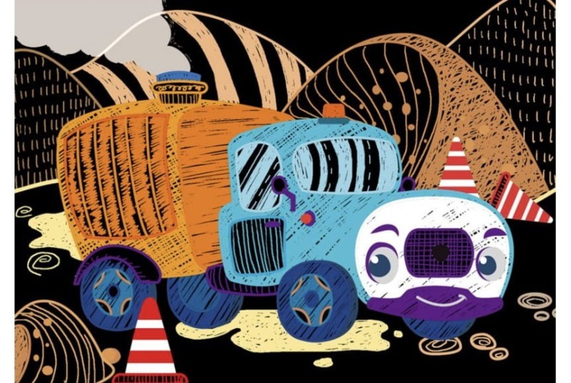 Wydrapywanki Samochody 15 szt. Scratch - Avenir