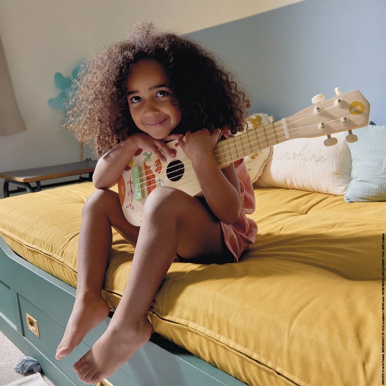 Gitara dla dzieci 4 struny Ukulele - Janod