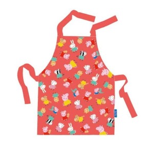 Fartuszek kuchenny dla dzieci, wodoodporny, Świnka Peppa - Petit Jour Paris