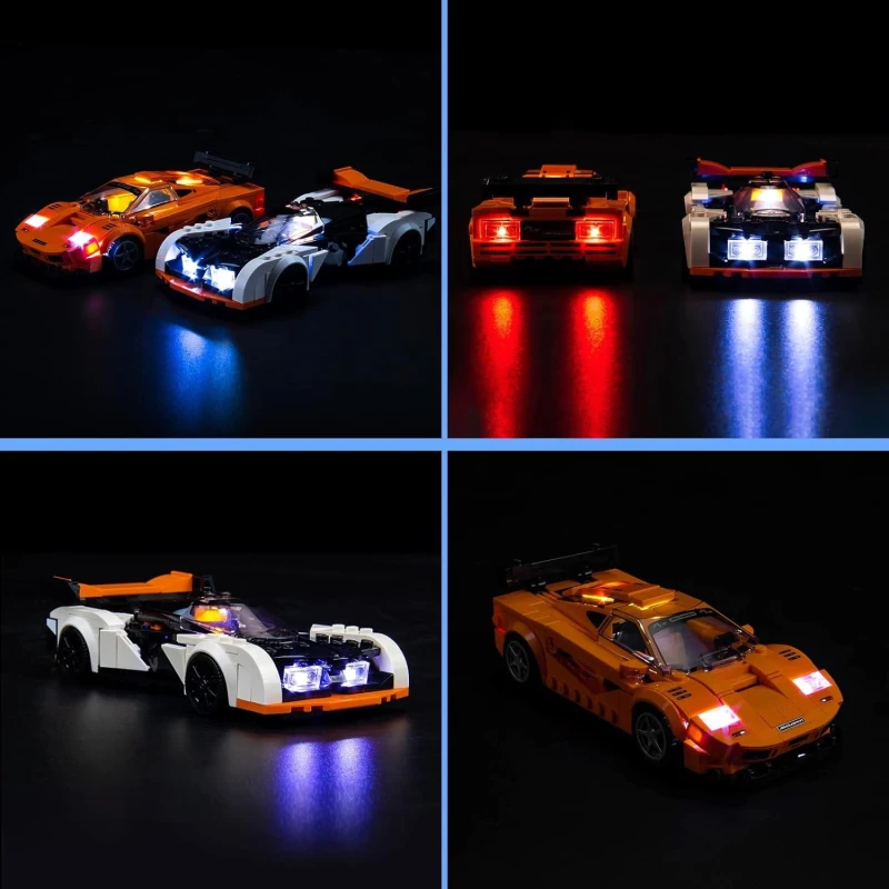 Lego McLaren Solus GT i McLaren F1 LM 2 pojazdy 76918