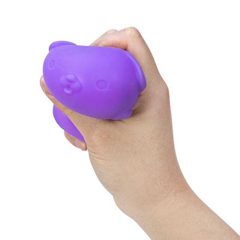 Sensoryczny gniotek Piesek Fioletowy Needoh Schylling