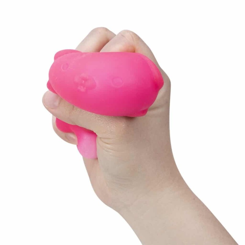 Sensoryczny gniotek Piesek Różowy Funky Pup Needoh Schylling