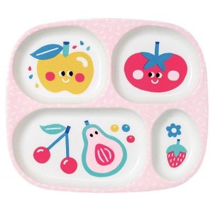 Talerz z przegródkami Tutti Frutti - Maison Petit Jour