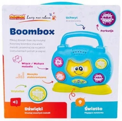 Boombox radyjko dla dzieci - Dumel Discovery