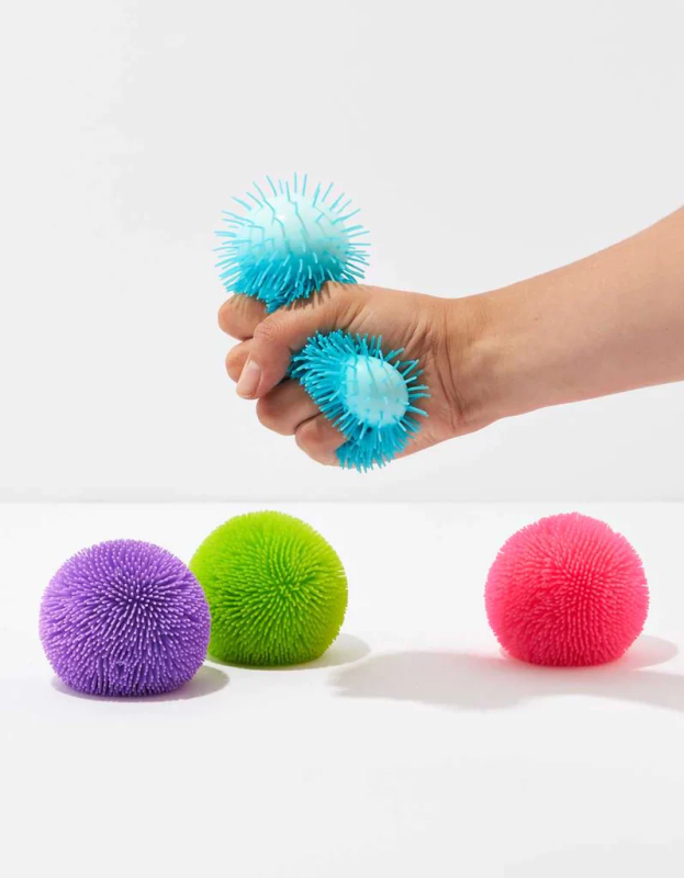 Kudłaty gniotek antystresowy fioletowy Shaggy Needoh Schylling