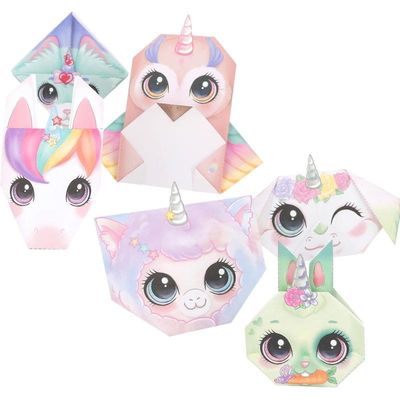 Origami z naklejkami Jednorożce YLVI Depesche 1 szt.