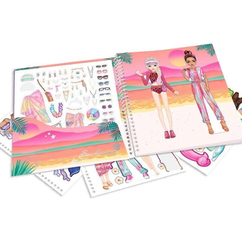 Ubierz mnie Notes z Naklejkami Dress Me Up HOLIDAY - TOPModel