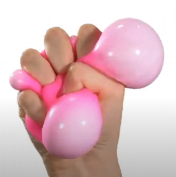 Giotek Piłeczka antystresowa różowa NeeDoh Schylling