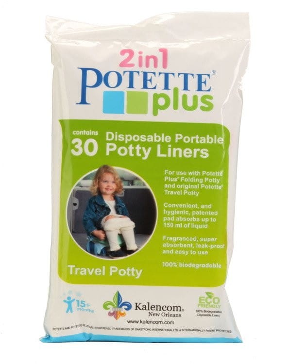 Wkłady jednorazowe do nocnika 30 szt. - Potette Plus