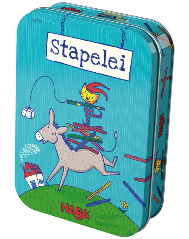 Na grzbiecie osiołka gra Stapelei - Haba