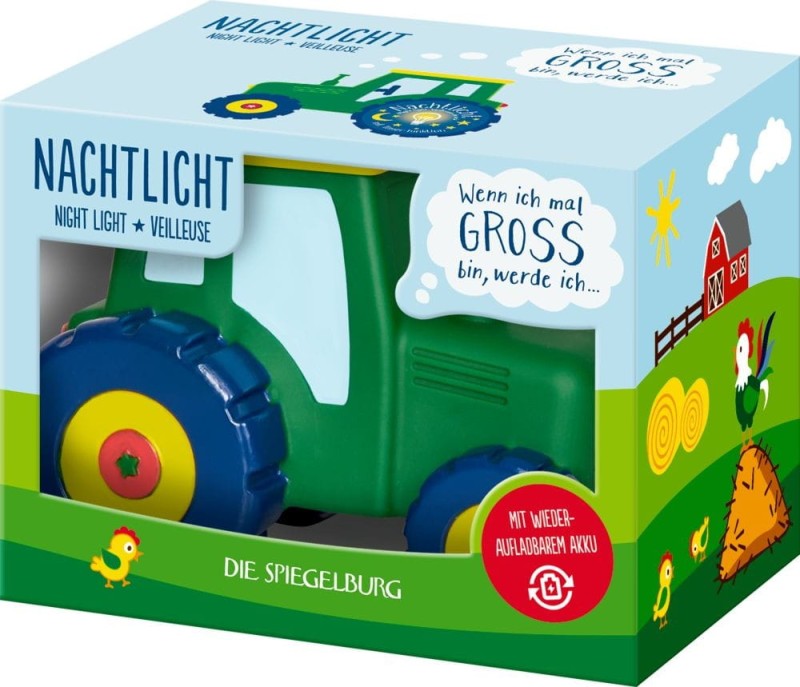 Lampka Nocna Traktor - Spiegelburg