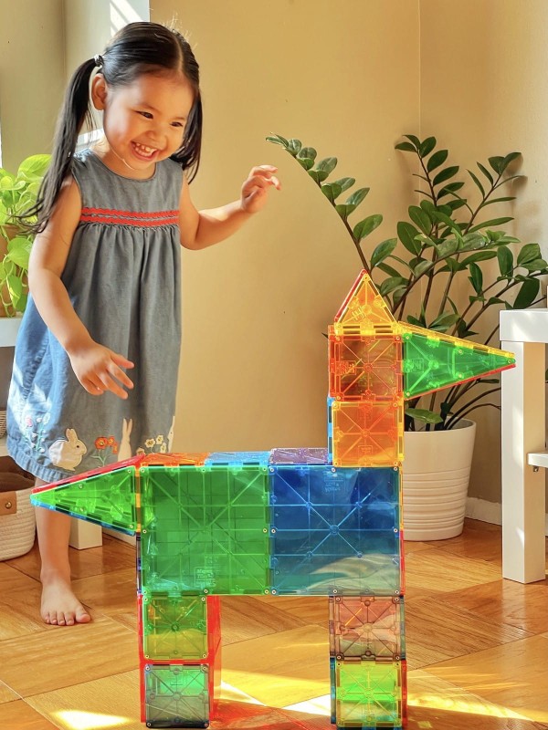 MAGNA-TILES Klocki Magnetycze zestaw 100 el. Classic