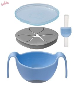 Kubek niewysypek ze słomką 3w1 Gelato Bubblegum - B.box