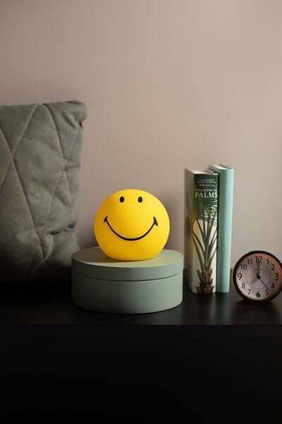 MrMaria Lampka Nocna Uśmiech Smiley 12 cm