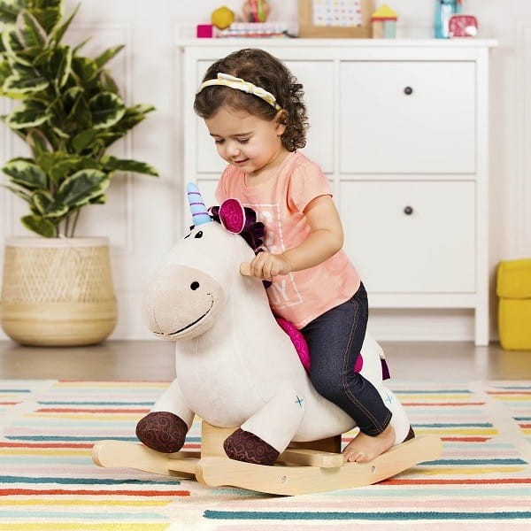 Duży Jednorożec na Biegunach Rodeo Rocker Dilly Dally – b.toys