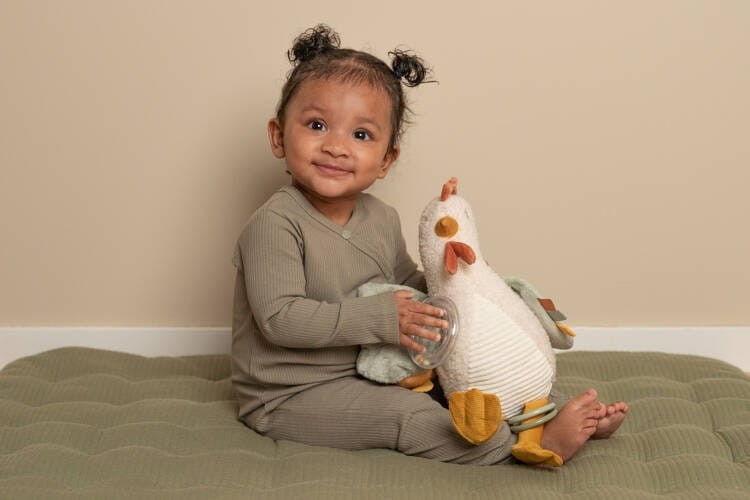 Sensoryczna zabawka aktywizująca Kogut 25 cm - Little Dutch