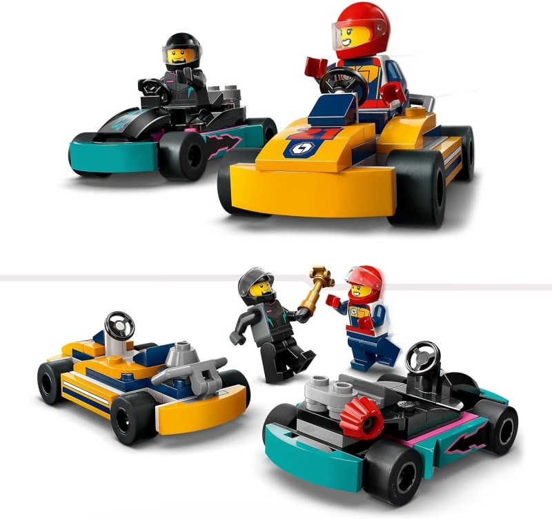 Lego Gokarty i kierowcy wyścigowi 60400