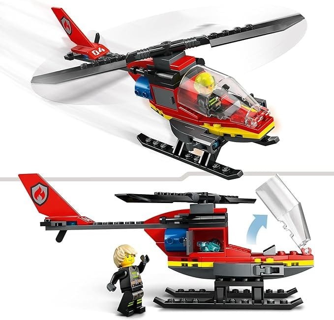 Lego Strażacki helikopter ratunkowy 60411