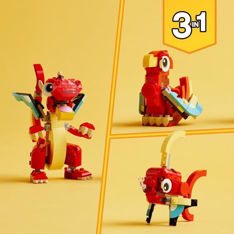 Lego Czerwony smok 31145