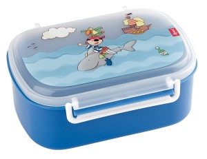 Lunchbox śniadaniówka niebieska pirat - sigikid