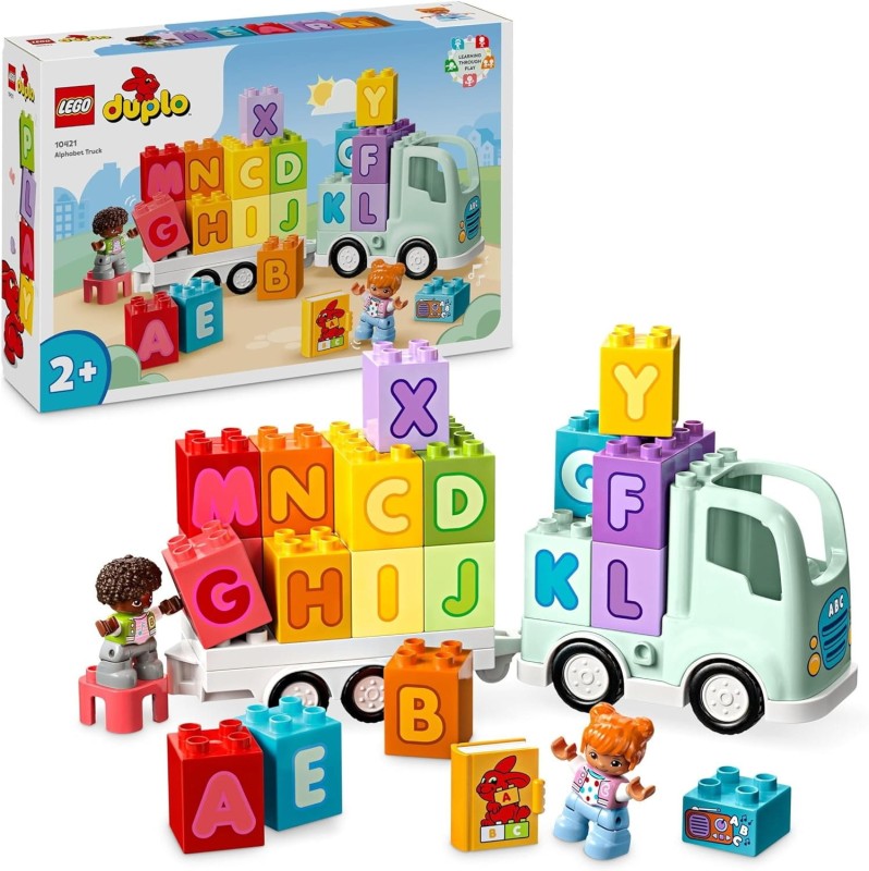 Ciężarówka z alfabetem Lego Duplo 10421