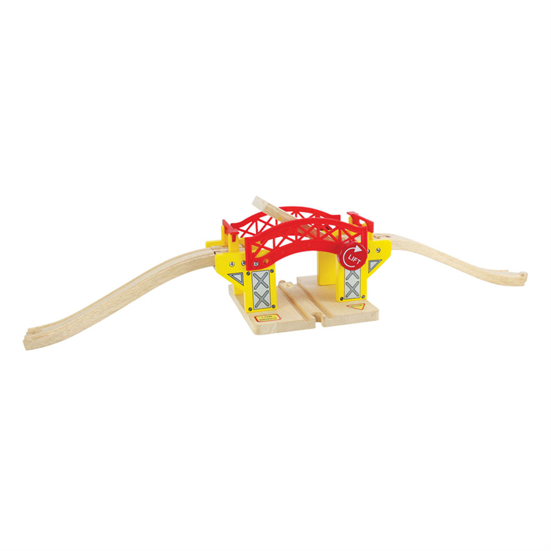 Most zwodzony do torów kolejowych - Bigjigs Rail