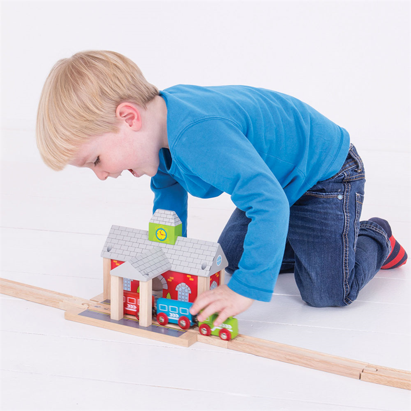 Dworzec kolejowy - Bigjigs Rail