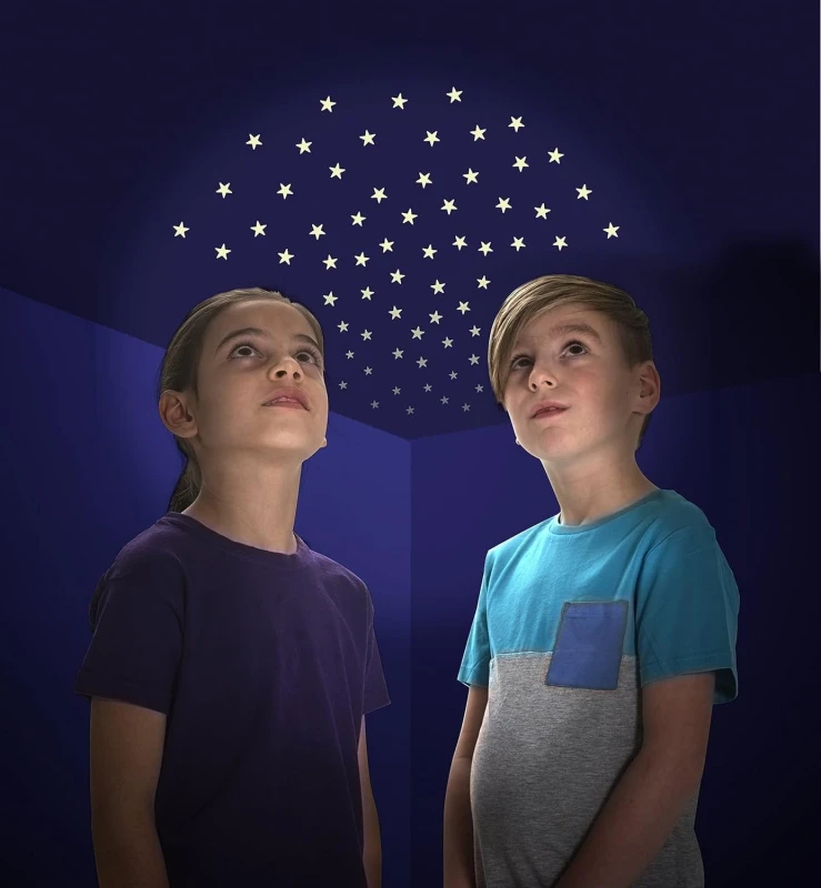 Fluorescencyjne gwiazdki świecące w ciemności 60 szt. - The Original Glowstars Company