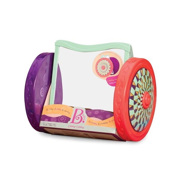 Lusterko na kółkach dla niemowląt Looky-Looky – b.toys