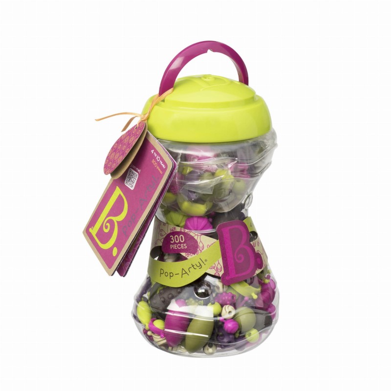 Zestaw do tworzenia biżuterii 300 elementów Pop-Arty - b.toys
