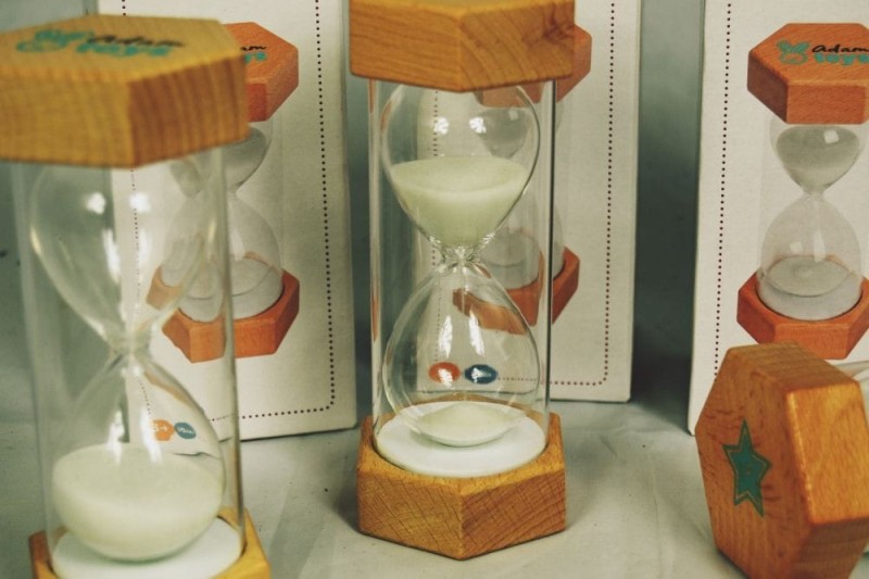 Klepsydra 3 minuty zegar piaskowy Adam Toys