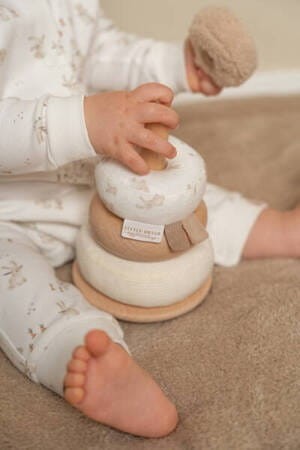 Piramida wieża z krążkami króliczek bunny - Little Dutch